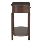 Vintage Console Table, Glossy Sofa Table for Entryway and Living Room