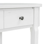 Vintage Console Table, Glossy Sofa Table for Entryway and Living Room