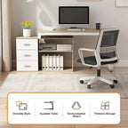 55 L Shaped Desk Writing Computer Desk Storage Workstation 5 Colors