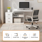 55 L Shaped Desk Writing Computer Desk Storage Workstation 5 Colors