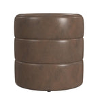 HomePop Upholstered Round Ottoman