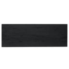 Solid Acacia Wood TV Bench - Contemporary Media Console with Storage