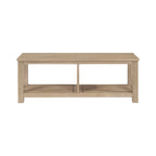 Solid Acacia Wood TV Bench - Contemporary Media Console with Storage