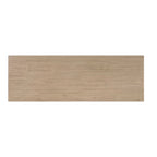 Solid Acacia Wood TV Bench - Contemporary Media Console with Storage