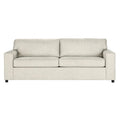 Transitional Cushion Back Sofa - Made in USA, 100% Polyester, 85W