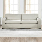 Transitional Cushion Back Sofa - Made in USA, 100% Polyester, 85W