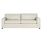 Transitional Cushion Back Sofa - Made in USA, 100% Polyester, 85W