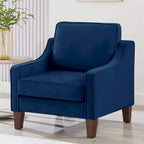 Living Room Single Seat Sofa Chair with Wooden Legs