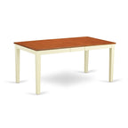 Rectangle Dining Table with Butterfly Leaf Extension - Multiple Finish Options