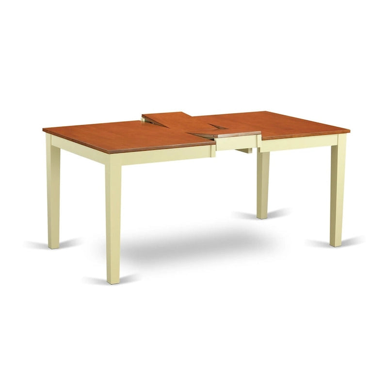 Rectangle Dining Table with Butterfly Leaf Extension - Multiple Finish Options
