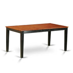 Rectangle Dining Table with Butterfly Leaf Extension - Multiple Finish Options