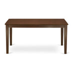 Mahogany Rectangle Dining Table Set with Wooden Seat Chairs (3 or 5 Piece)
