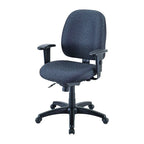 Multi-Function Ergonomic Swivel Task Chair with Adjustable Arms & Lumbar Support