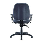Multi-Function Ergonomic Swivel Task Chair with Adjustable Arms & Lumbar Support