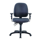 Multi-Function Ergonomic Swivel Task Chair with Adjustable Arms & Lumbar Support